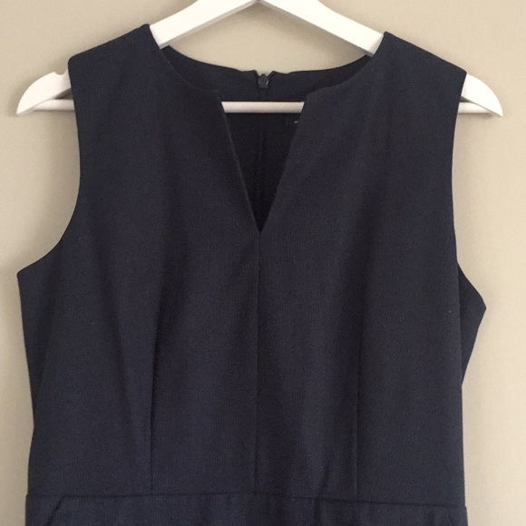 Navy Tailored Dress - Picture 2 of 8